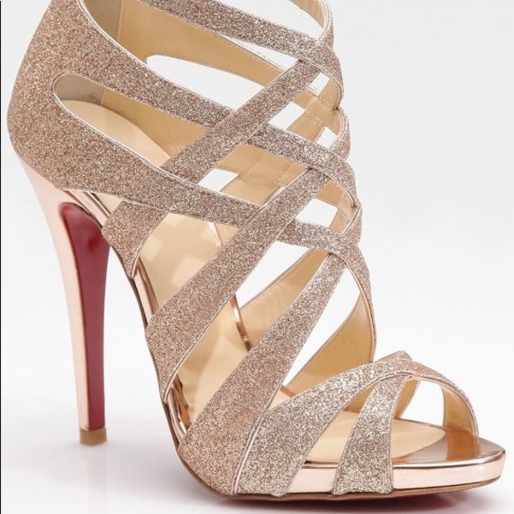 Christian Louboutin Sparkly Shoes